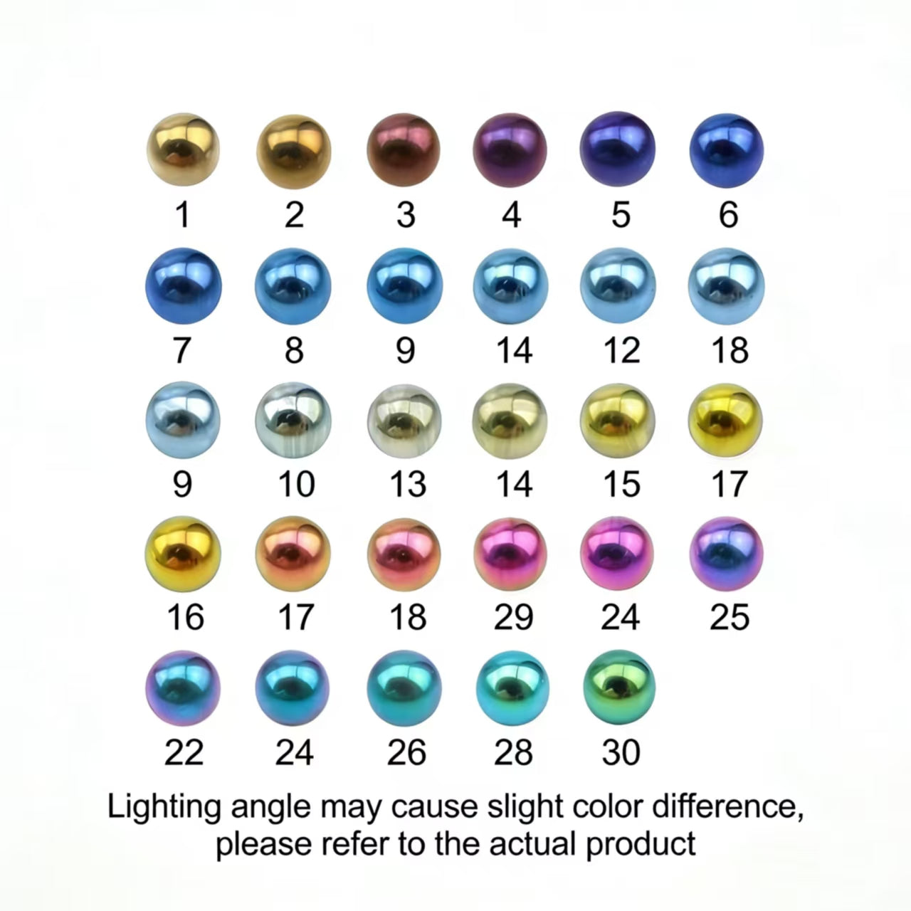 Titanium Alloy Custom Colors